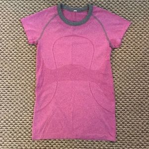 Lululemon 6 Swiftly Tech Short Sleeve Crew Top